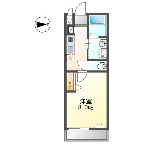 メゾン　エトワール 間取り図