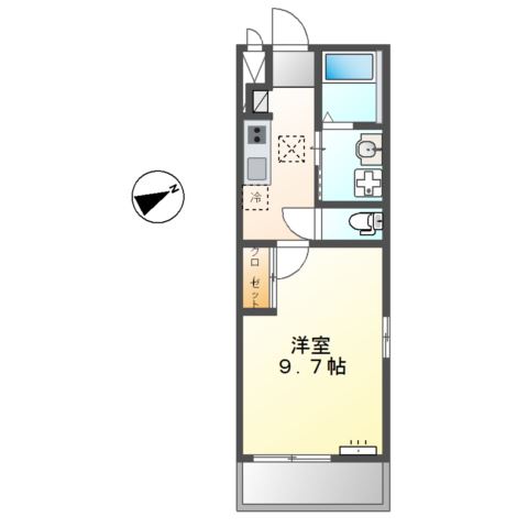 ソレイユ 間取り図