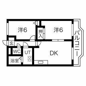 グランヴィラI 間取り図