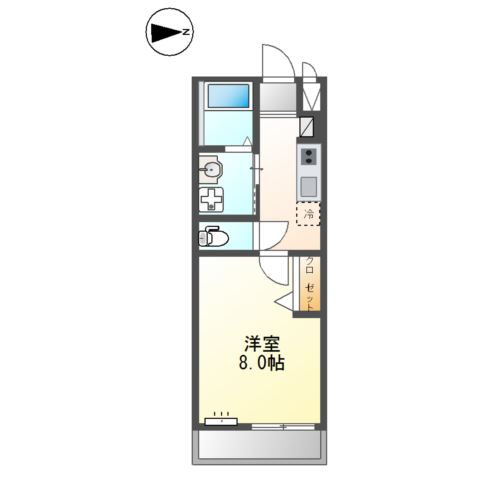 メゾン　エトワール 間取り図