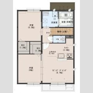 ガーネットⅡ 間取り図