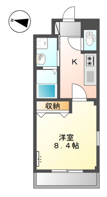 メルベージュ 間取り図