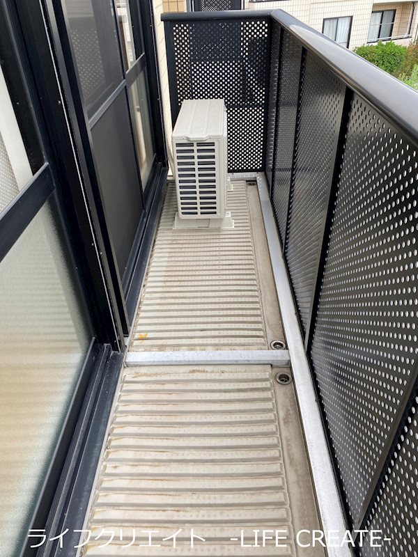 サンシャインハイツ梅井Ⅱ ベランダ