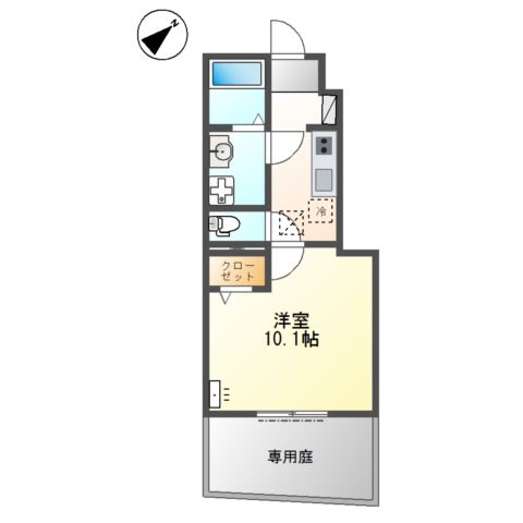 プレミアコートＭ 間取り図