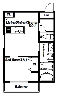 La　maison du bonheur Ⅱ 間取り図