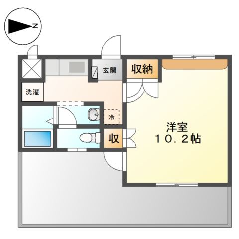 アンテノール 間取り図