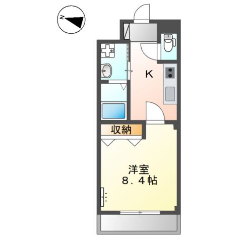メルベージュ 間取り図