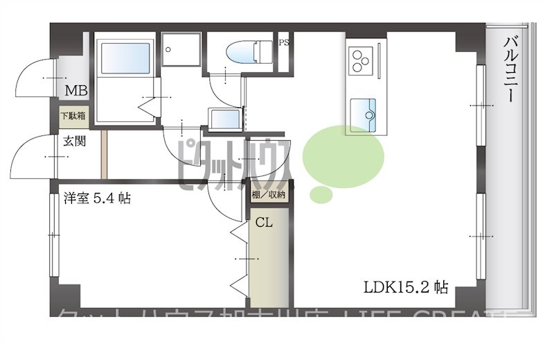 ロイヤルシャトーモリタ 間取り図