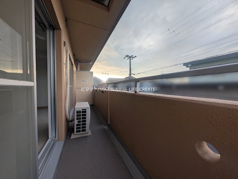 ロイヤルシャトーモリタ ベランダ