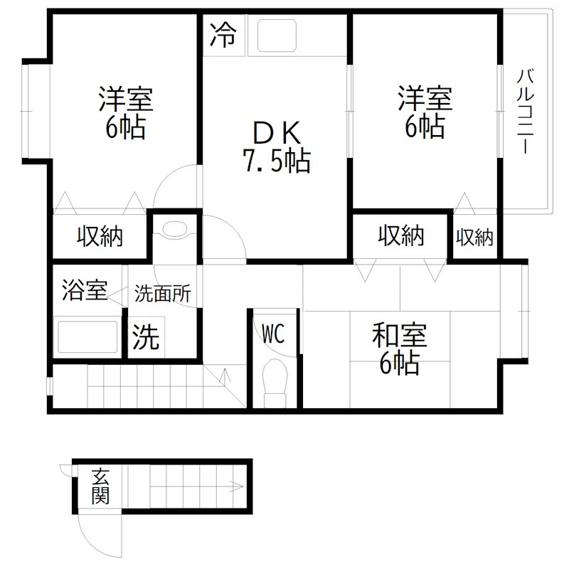 アビタシオンＭＹ 間取り図