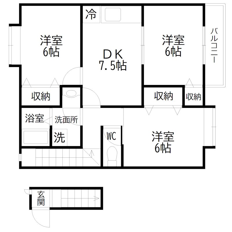 アビタシオンＭＹ 間取り図