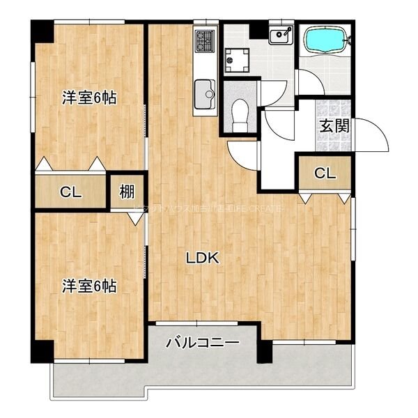 ノアズアーク 間取り図