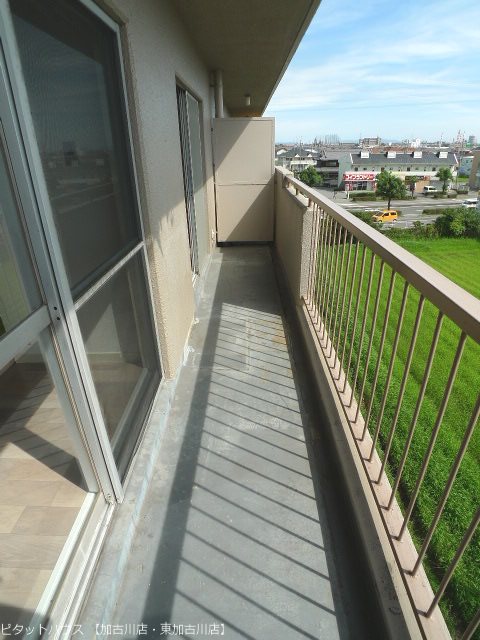 柴田マンション ベランダ