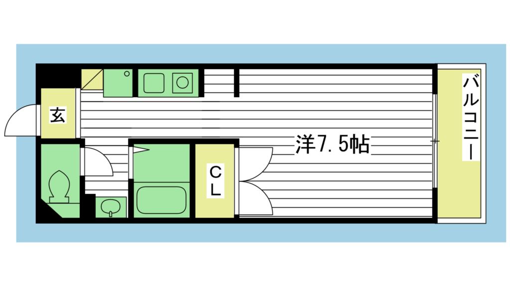 ソフィア２１新在家 間取り図
