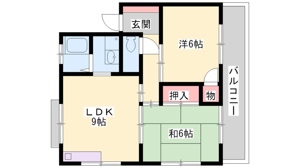 シャルム氷丘 間取り図