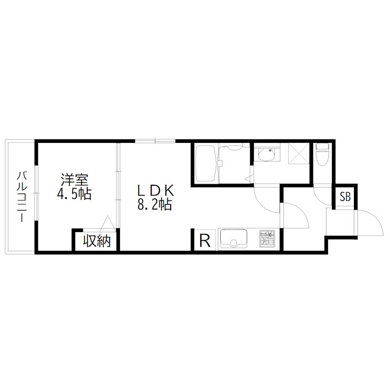 アーバンコート加古川 間取り図