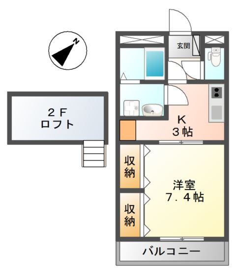 アビタシオン 間取り図