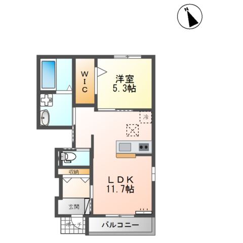 ブルーポム 間取り図