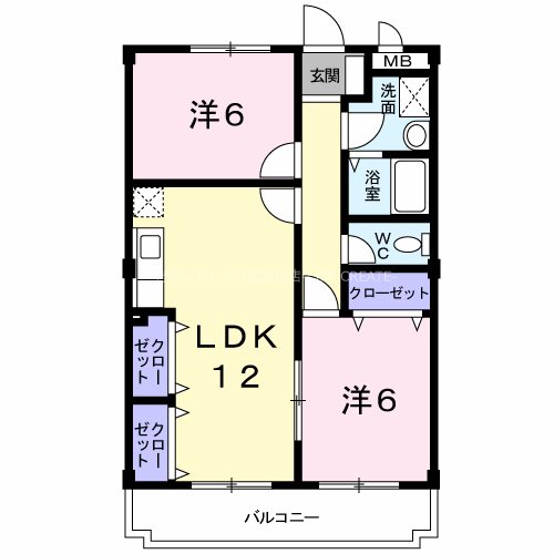 ニューマリッチ加古 間取り図