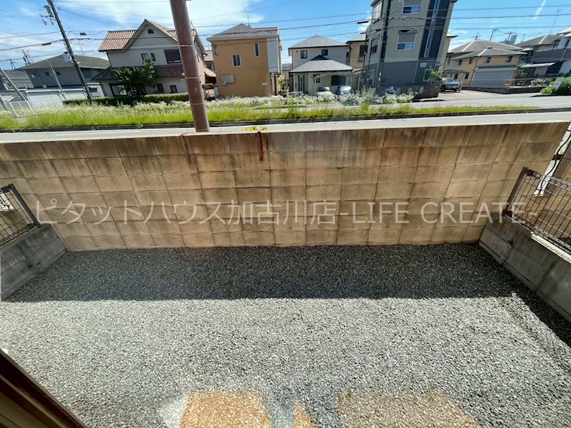 ファミーユ溝之口 ベランダ