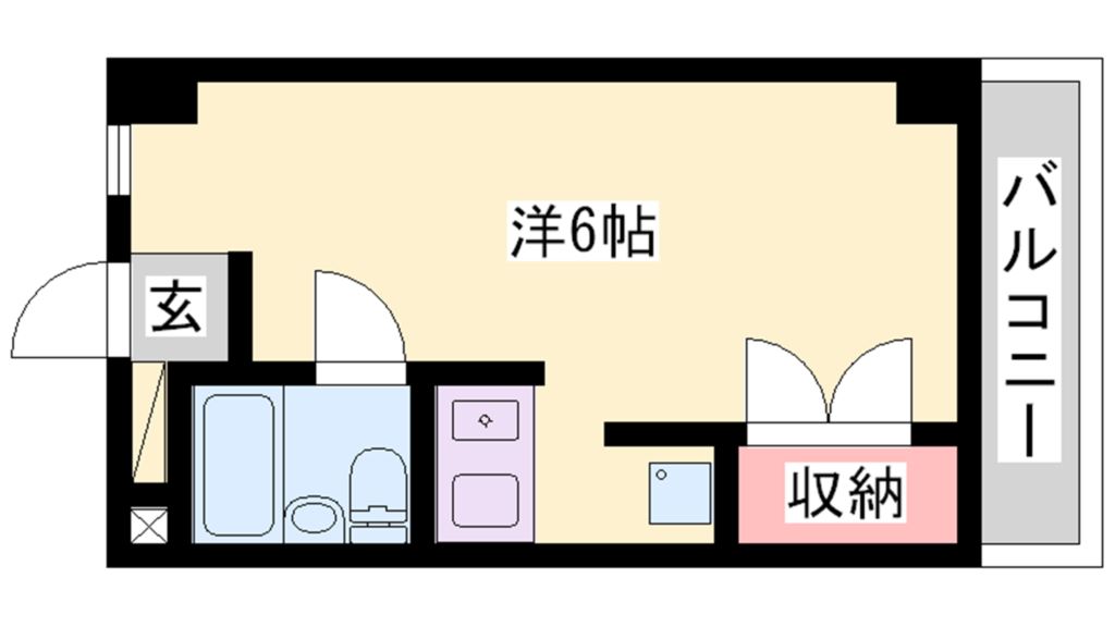 サンアート21尾上 間取り図