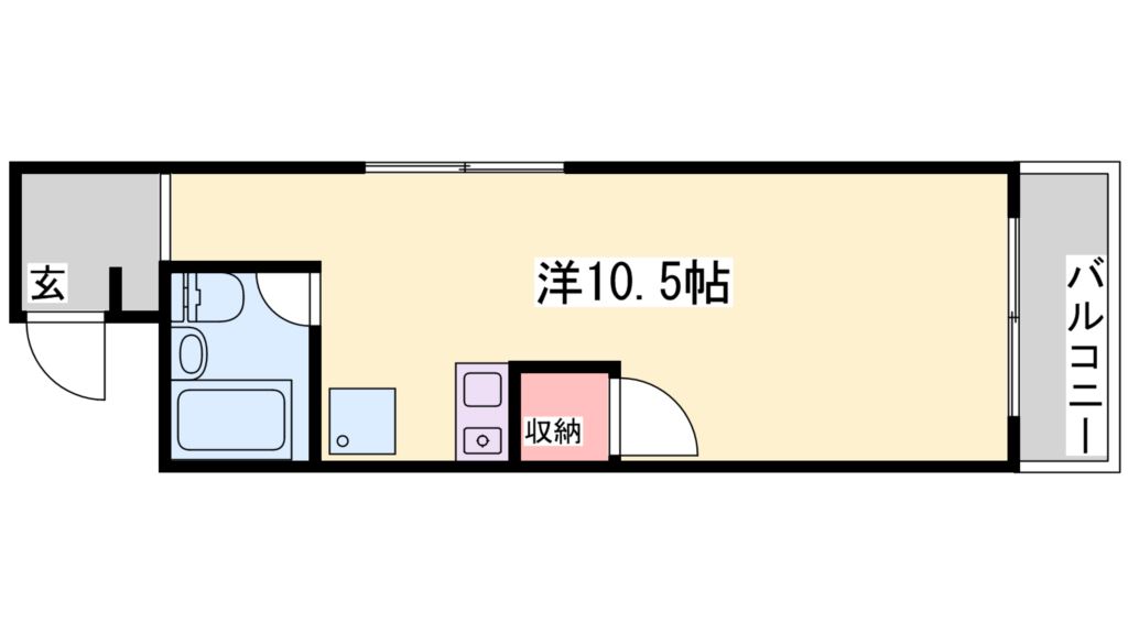ラフィーネ壱番館 間取り図