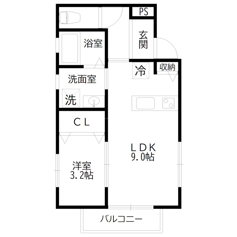 La　maison du bonheur Ⅱ 間取り図