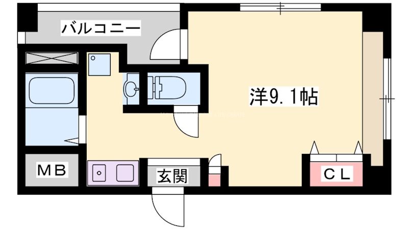 加古川尾上ヤングパレス 間取り図