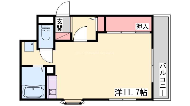 エーデル宝殿 間取り図