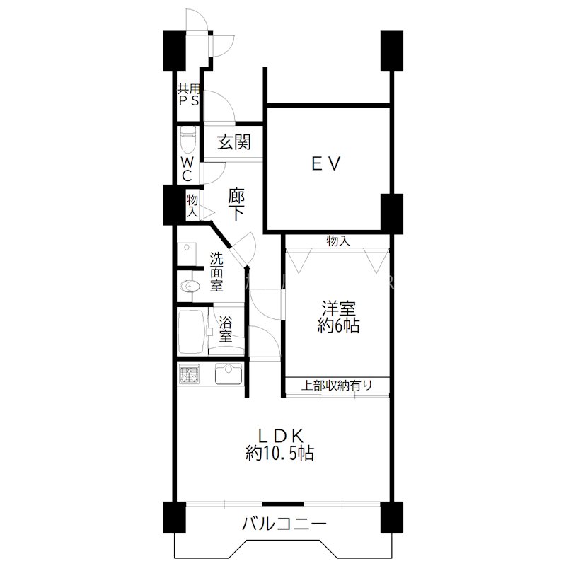 藤和東加古川ハイタウンＡ棟 間取り図