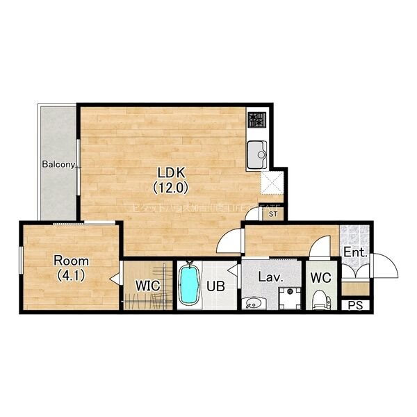 ティーテラス 間取り図