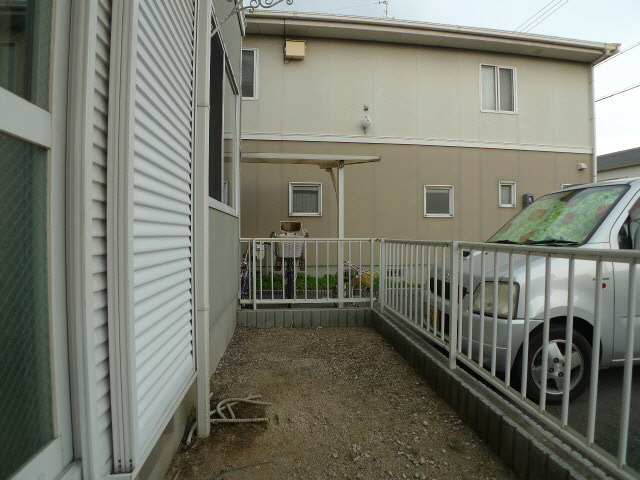 アシーネ加古川B ベランダ