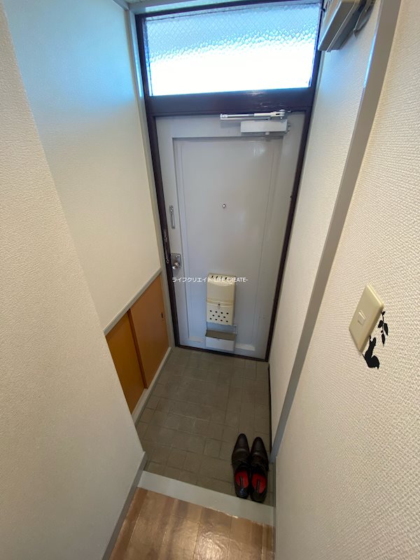 コーポいけの 玄関