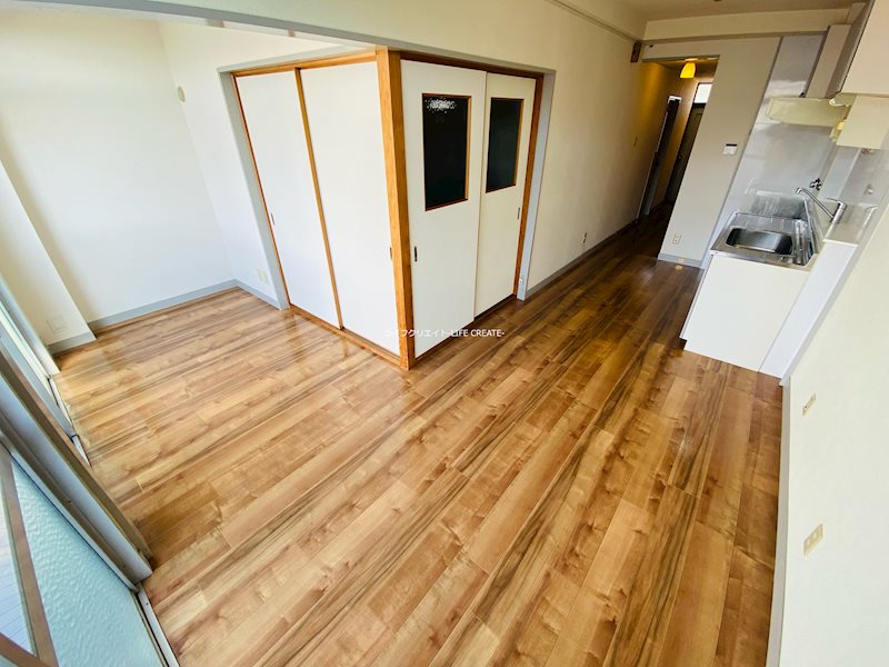 コーポいけの リビング