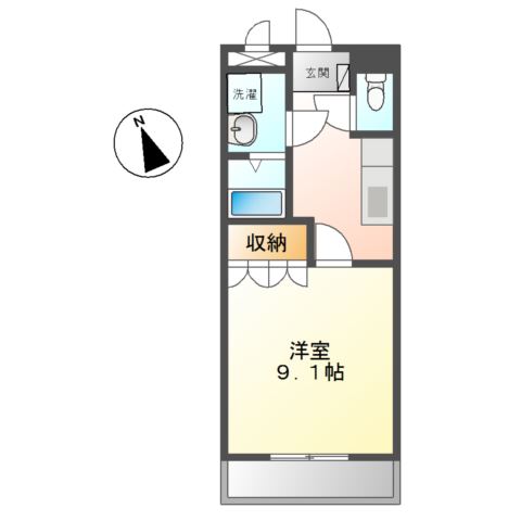 メゾン　ドゥ　シェリー 間取り図