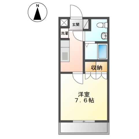 Ｓａｎｔａ　ＰｌａｃｅⅡ 間取り図