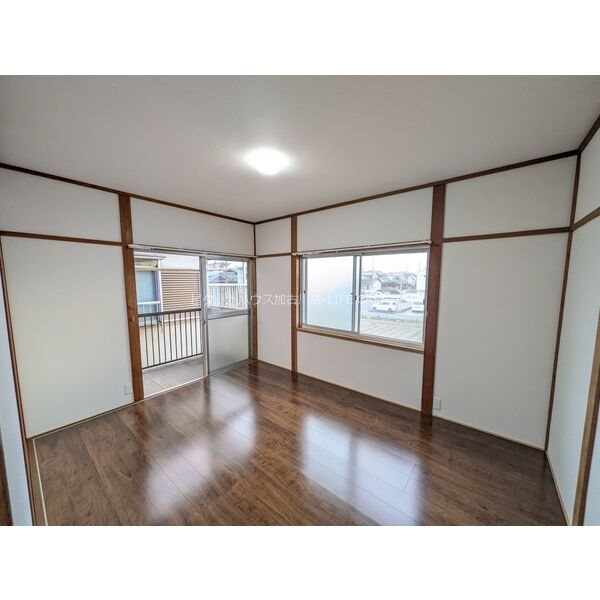 加古川市加古川町北在家　貸家 ベランダ