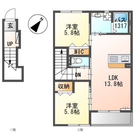 リシアンサス　 間取り図