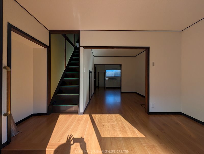 土山戸建て リビング