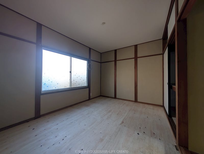 土山戸建て ベッドルーム