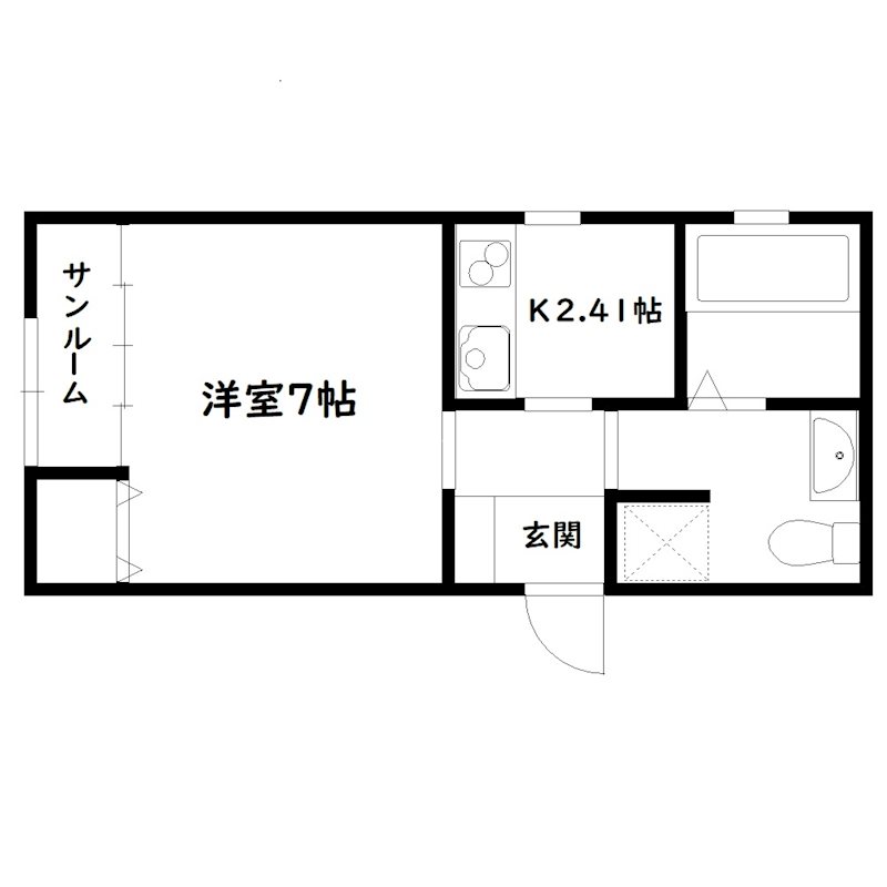 リープラス宝殿 間取り図