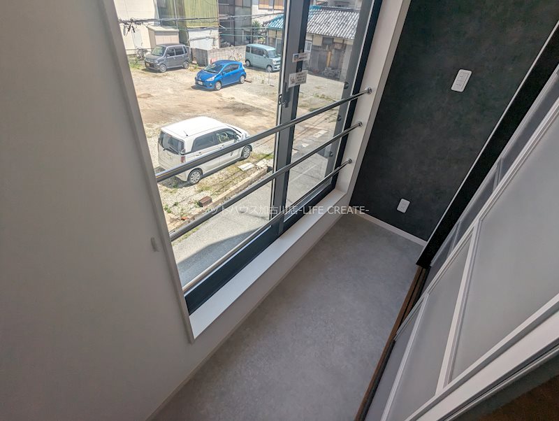 リープラス宝殿 ベランダ