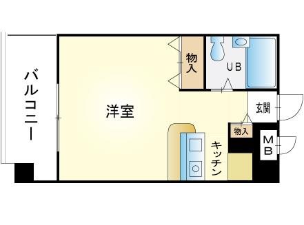 ロイヤルコーポ高砂 間取り図