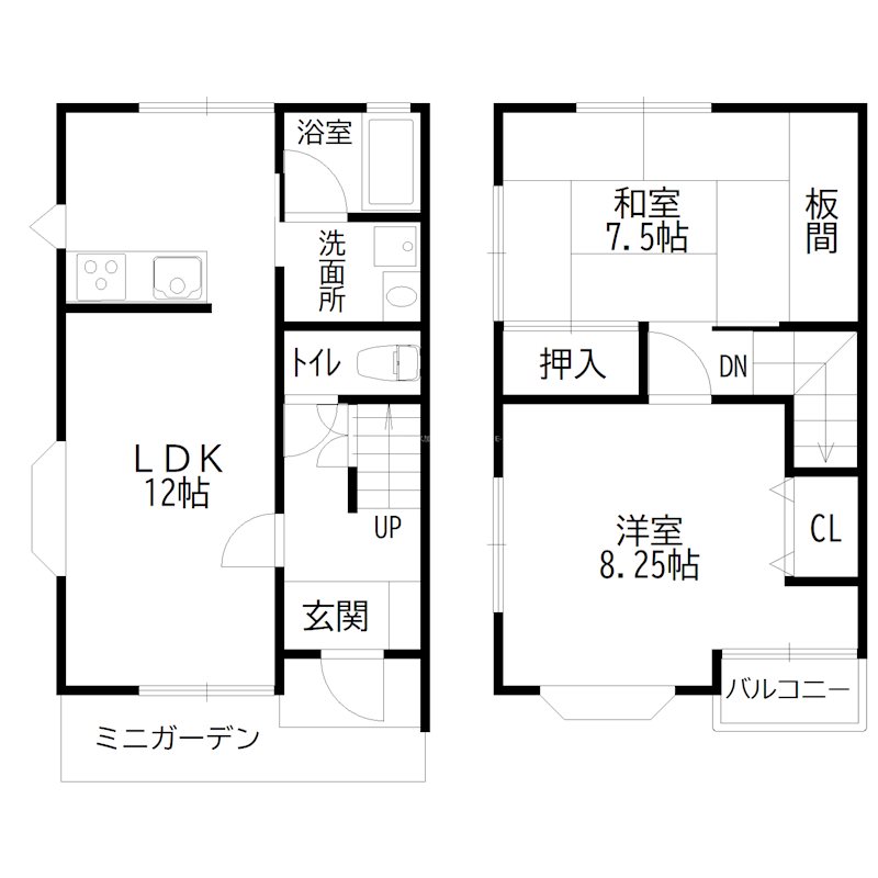 グランディール 間取り図