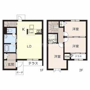 樵風館　Ｃ棟 間取り図