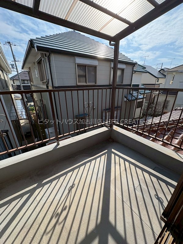 播磨町二子戸建 ベランダ