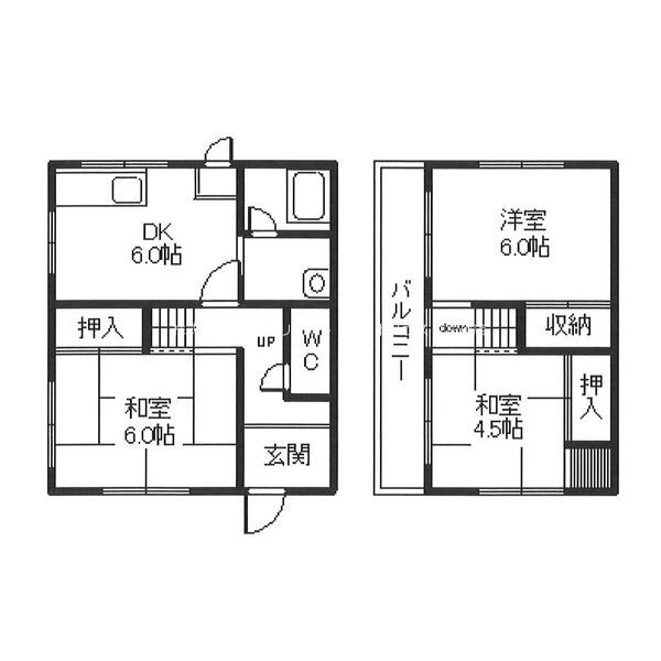 新在家戸建 間取り図