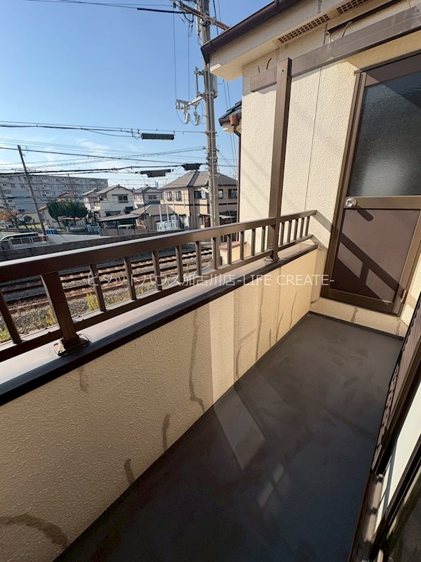 播磨町南大中　戸建賃貸 ベランダ