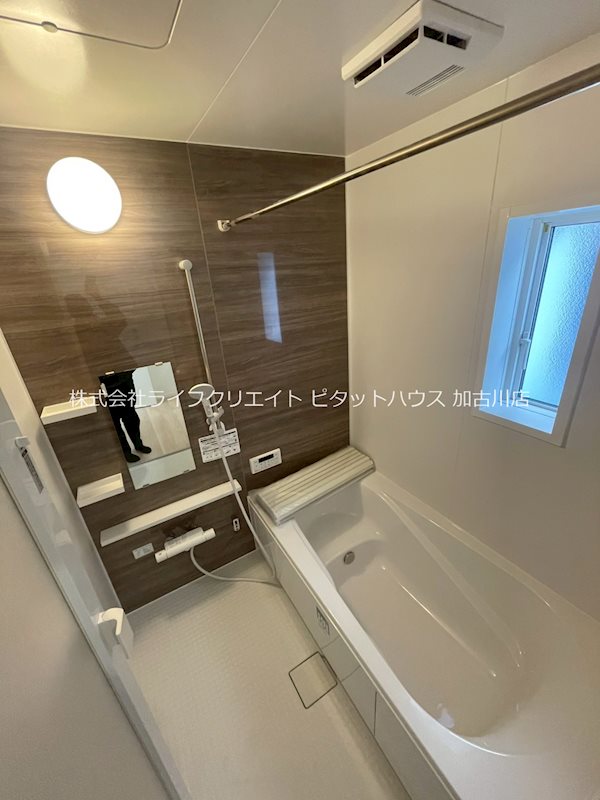 加古川市加古川町中津戸建2 風呂画像