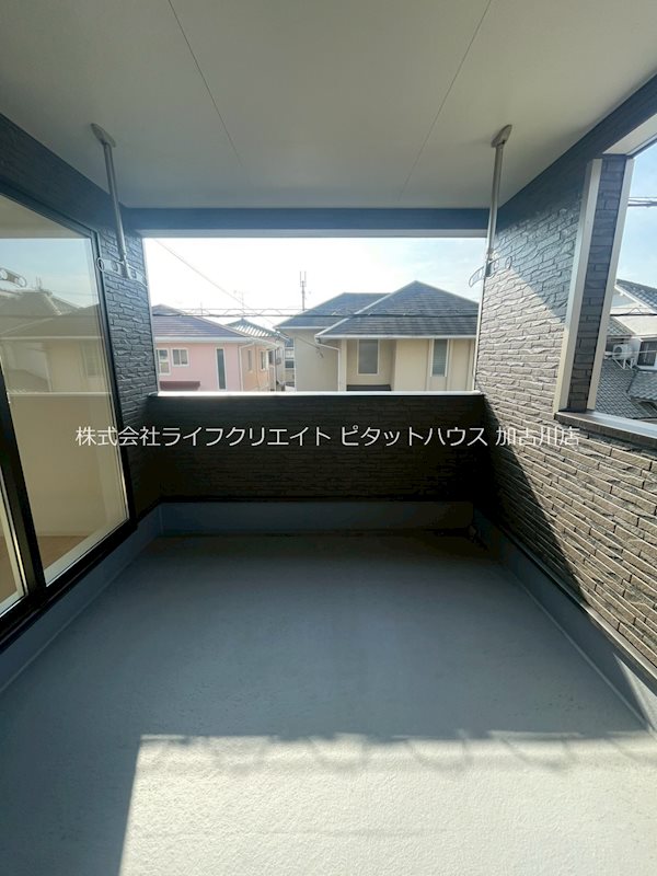 加古川市加古川町中津戸建2 ベランダ